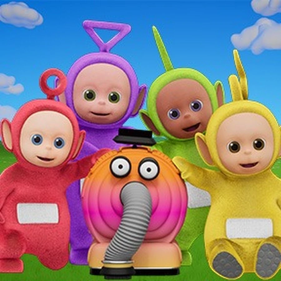 DALLA BBC CBEEBIES Teletubbies Po The Red Teletubby Peluche Bambola - Foto 9