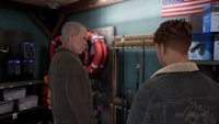 Alex speaking with Tyler at Vecchi's. ("Family Secrets")