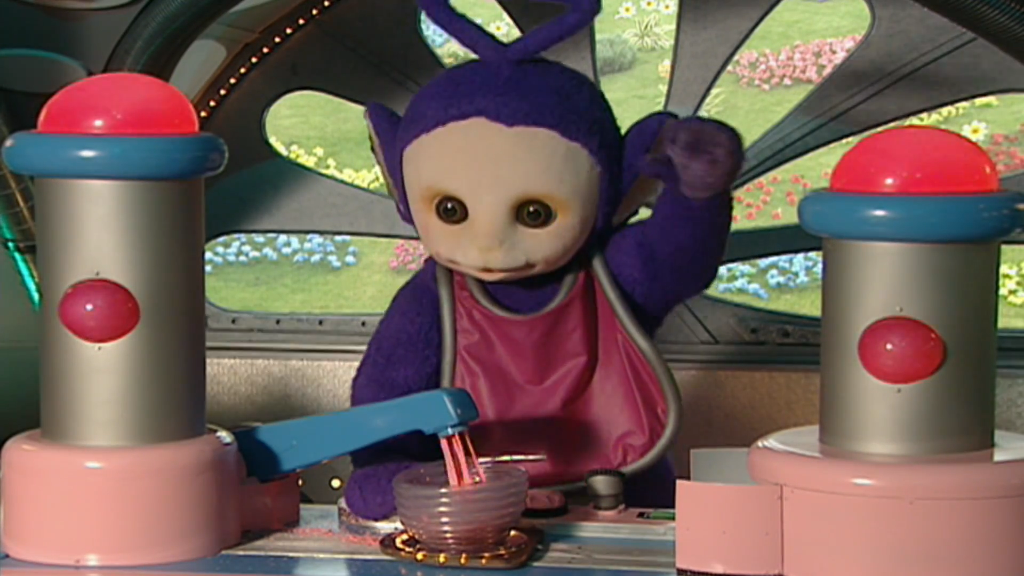 teletubbies custard flood