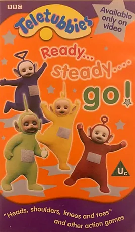 Teletubbies - Ready Steady Go! (2000 UK VHS)