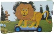 The Lion and Bear as featured in the 1998 Teletubbies Dominos set.