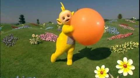 teletubbies lala ball