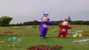 Tinky Winky and Po play Copying