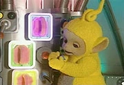 Laa-Laa asks for the Tubby Sponges