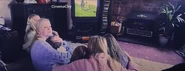 Ditto but right before the TV gets covered in blood