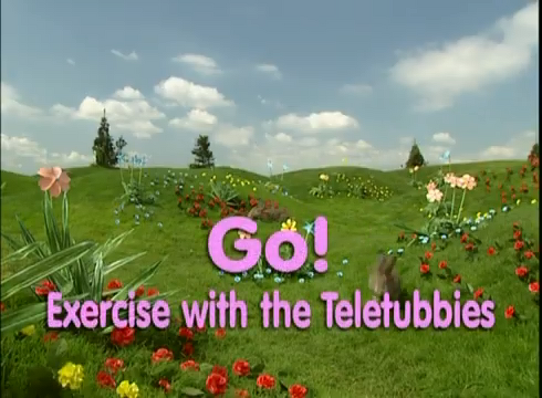 teletubbies go exercise with the teletubbies vhs