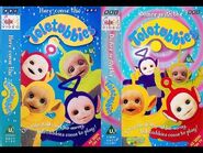 Here Come the Teletubbies (BBCV 6186) - Dance with the Teletubbies (BBCV 6297) 1997 UK VHS