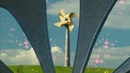 The rare window version of the normal Magic Windmill animation, as seen in the episode