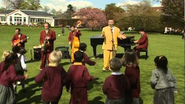 King Pleasure and The Biscuit Boys at Birmingham Botanical Gardens, featuring the Pupils of Chuckery Infant School, where the band sings Hey Diddle Diddle.