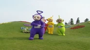 Go, Tinky Winky, go!
