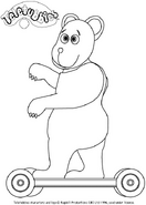 Bear Colouring Page