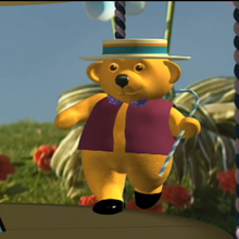 dancing teddy bear
