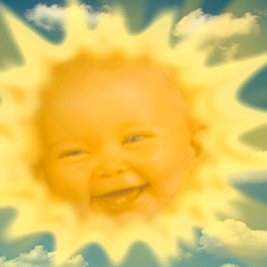 tellie tubbies sun baby