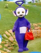 "Tinky Winky bag!"