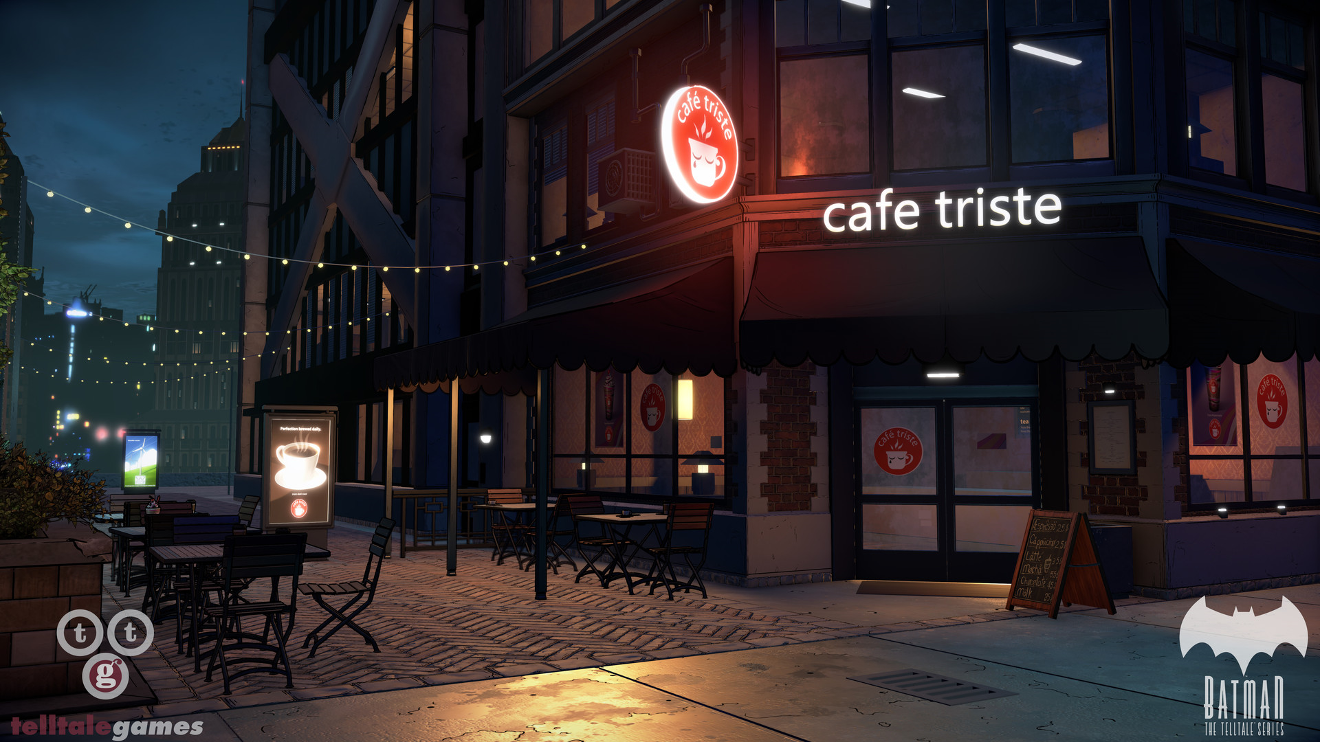 Café Triste | Batman The Telltale Series Wikia | Fandom