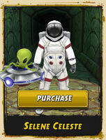 Selene Celeste, before purchasing in Runner Select screen...