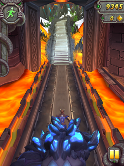 Volcano Island Temple Run 2 Fullscreen landscape mode Hawai