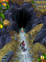 An entrance to the cave.