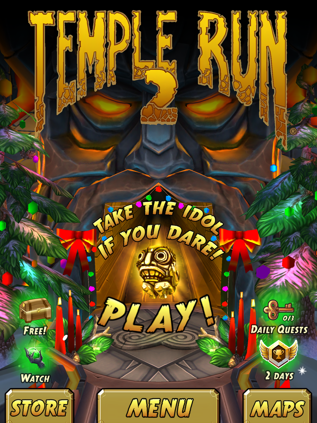 TEMPLE RUN 2 NEW UPDATE CHRISTMAS 2020 