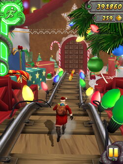 Temple Run - Enjoy Winter Toyland while it lasts!🎄🎁 Let's run! 🏃‍♂️🏃‍♀️