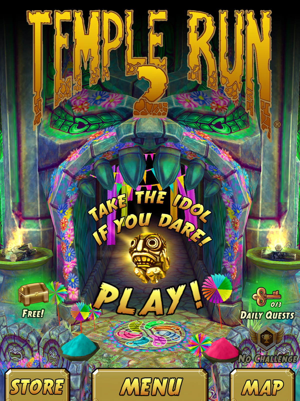 TEMPLE RUN 2: HOLI FESTIVAL - Play Online for Free!