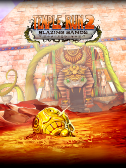 Temple Run 2-Blazing Sands Gameplay Video, Karma Lee, Barry Bones and the  rest of the crew find themselves in the desolate land of Blazing Sands,  filled with treacherous obstacles and unique