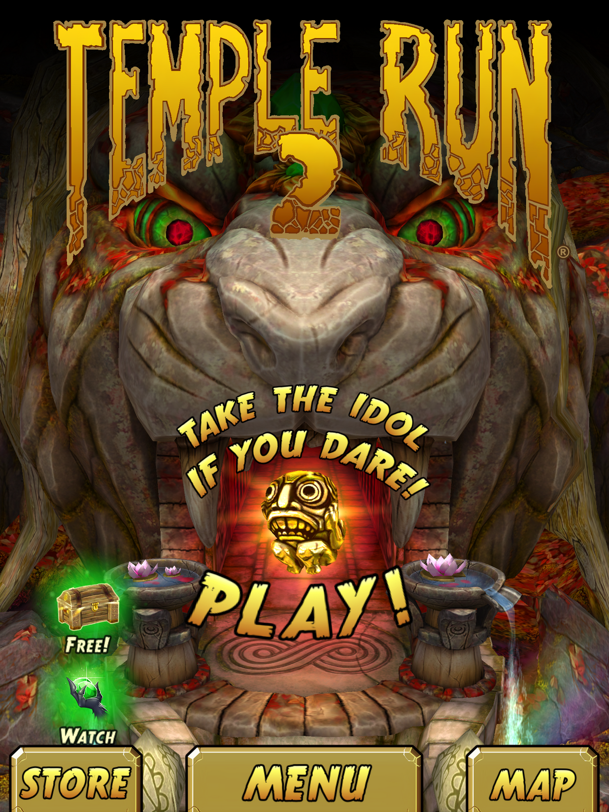 Temple Run - What's your Fall Jungle high-score