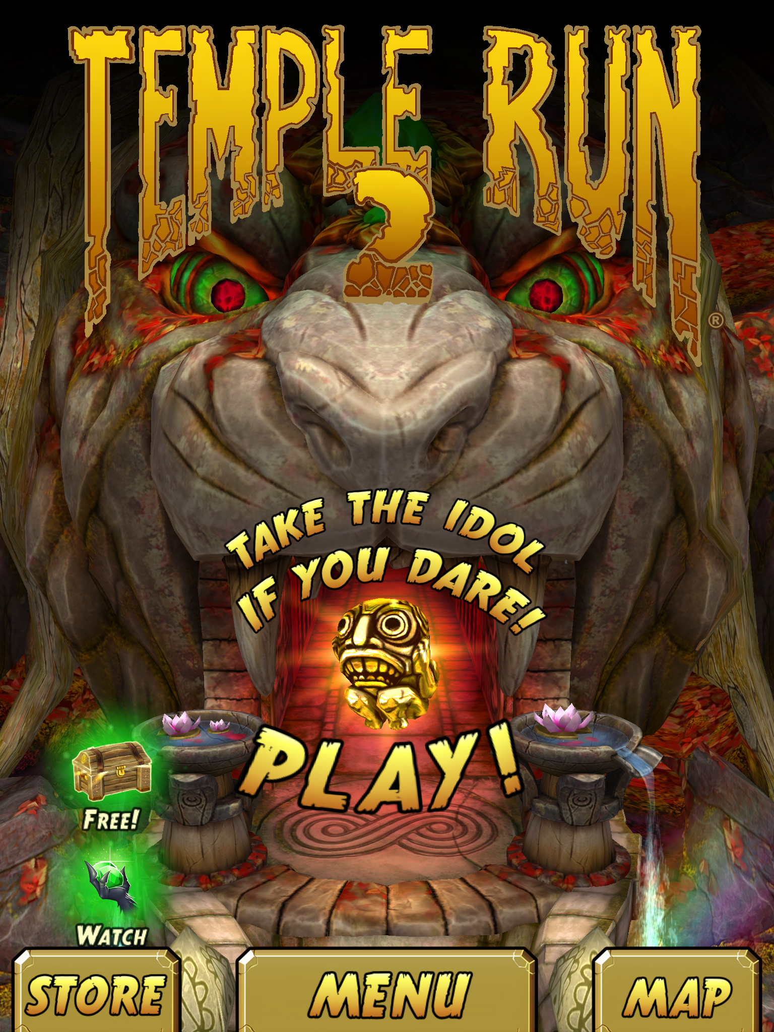 Temple Run 2 Online: Jungle Fall Game - GamePlay Walkthrough 