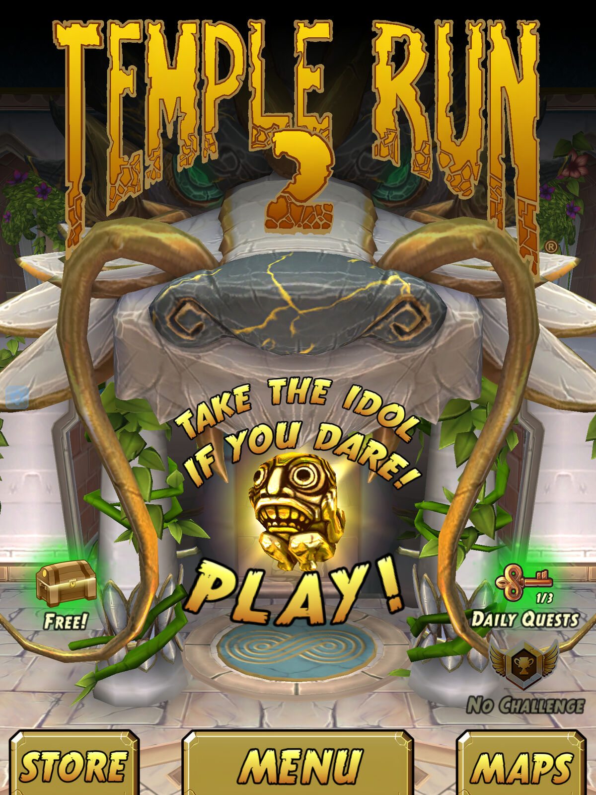 Enchanted Palace - Automatic unlock for Global Challenge! Most beautiful  map of the game! : r/TempleRun2