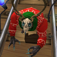 A reindeer-type demon monkey.