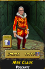 Mrs. Claus's Volcanic outfit, before unlocking.