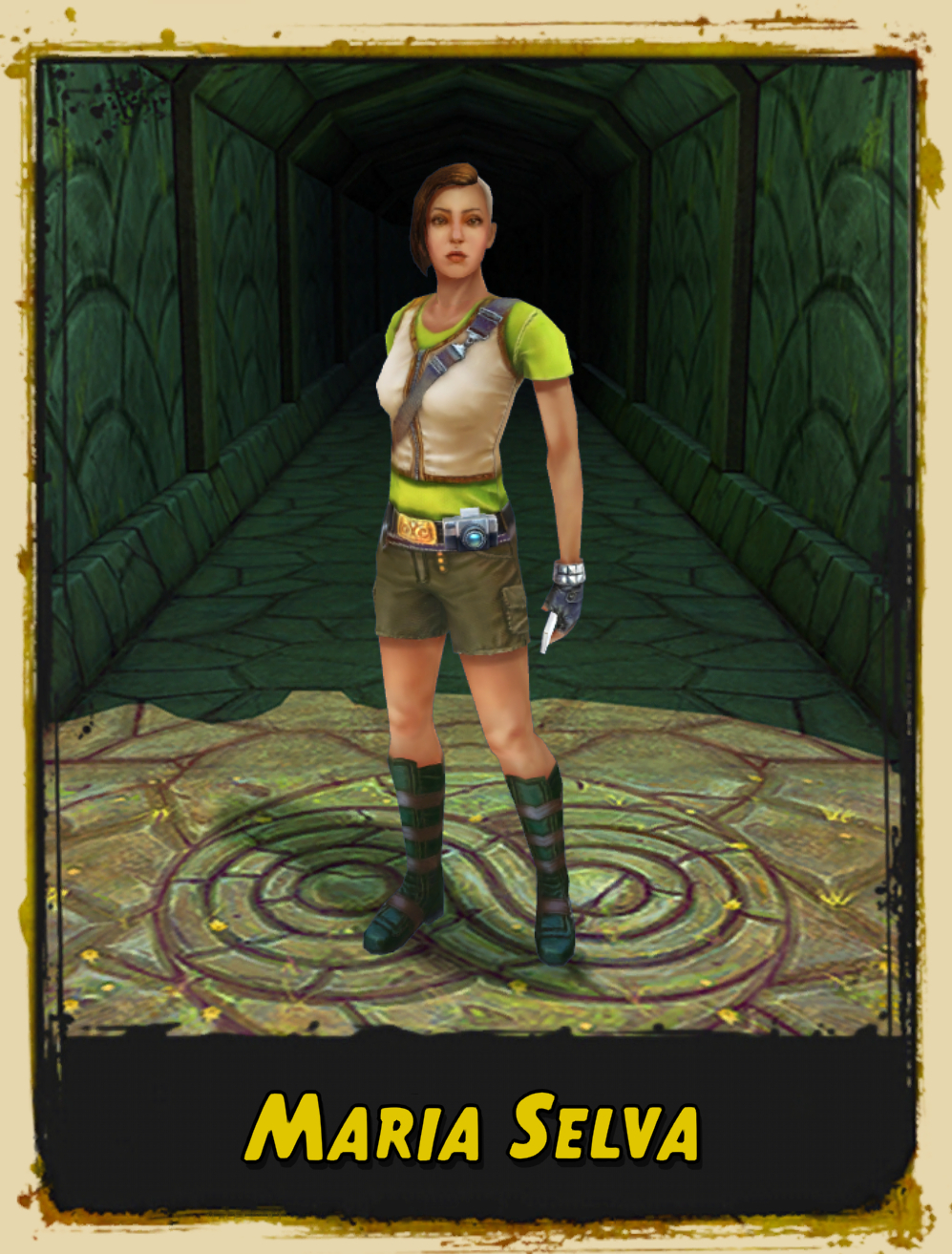 Temple Run 2 - Maria Selva fanart by CrimsonLineStudios on DeviantArt