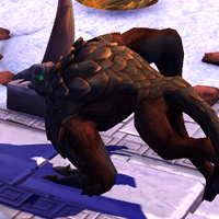 A pangolin-type demon monkey.