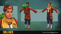 ...along with her Herbalist outfit