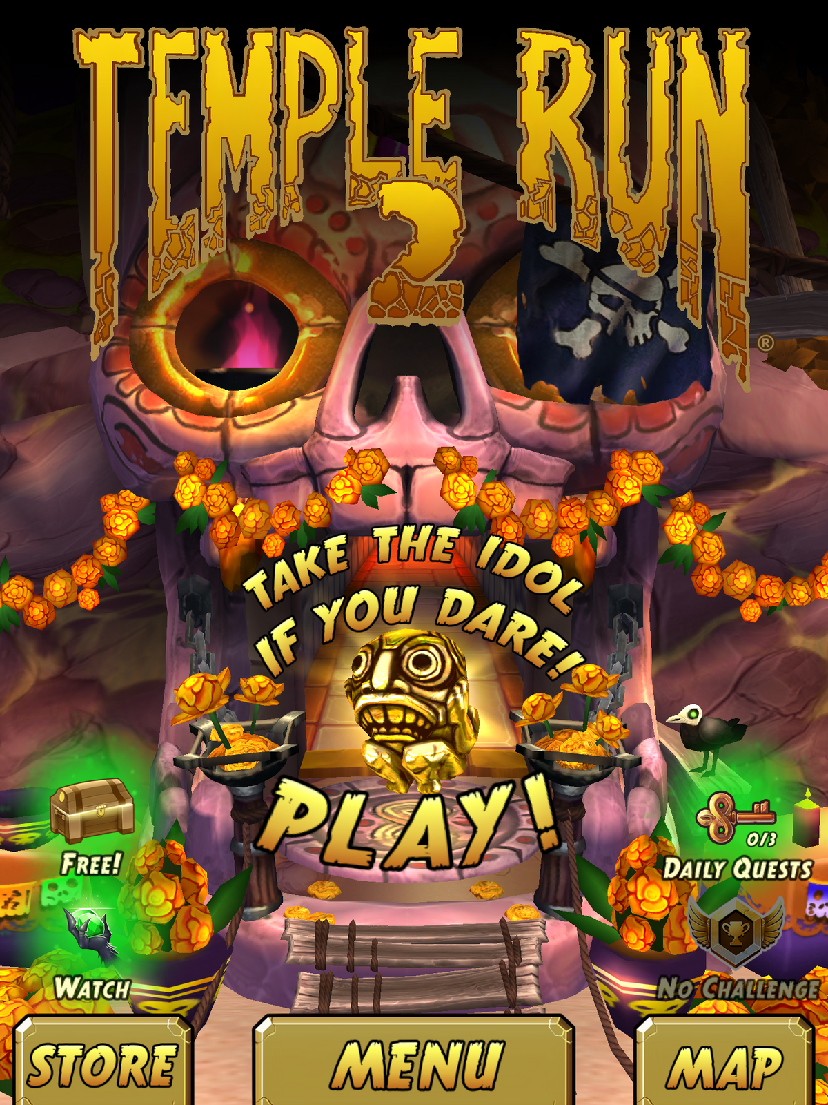 Temple Run - What's your Fall Jungle high-score