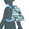 Striped Backpack