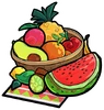 Omninesian Fruits sticker