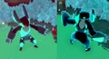A Luma Zaobian with Attack<T> that has changed it's typing to Digital /Wind.