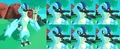 Platimous facial range posted by PokéNinja.