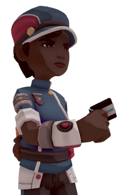 Flat cap with long hair - Official Temtem Wiki