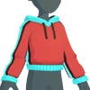 Two-tone hoodie