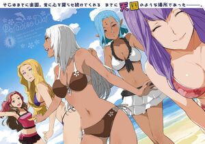 Paradise bikini waifus