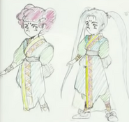 Sasami's initial design