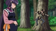 Ayeka pregnant with Tenchi's second child