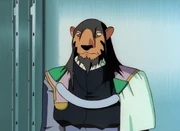 The first Wau to be seen in the series, an unnamed Galaxy Police commander from the episode ""