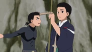 Kenshi vs Tenchi in training