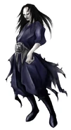 Tenchu 1 concept art of Onikage