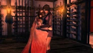 Kiku rescued by Ayame