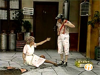 EL CHAVO LOS ROSALES Y LAS MACETAS 1988