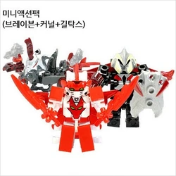IONIX Tenkai Knights 10505 – Tenkai Action Pack – 3 Minifigures Rho, Deviak, Brave – Neuf